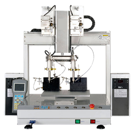 双头双轨自动焊锡机